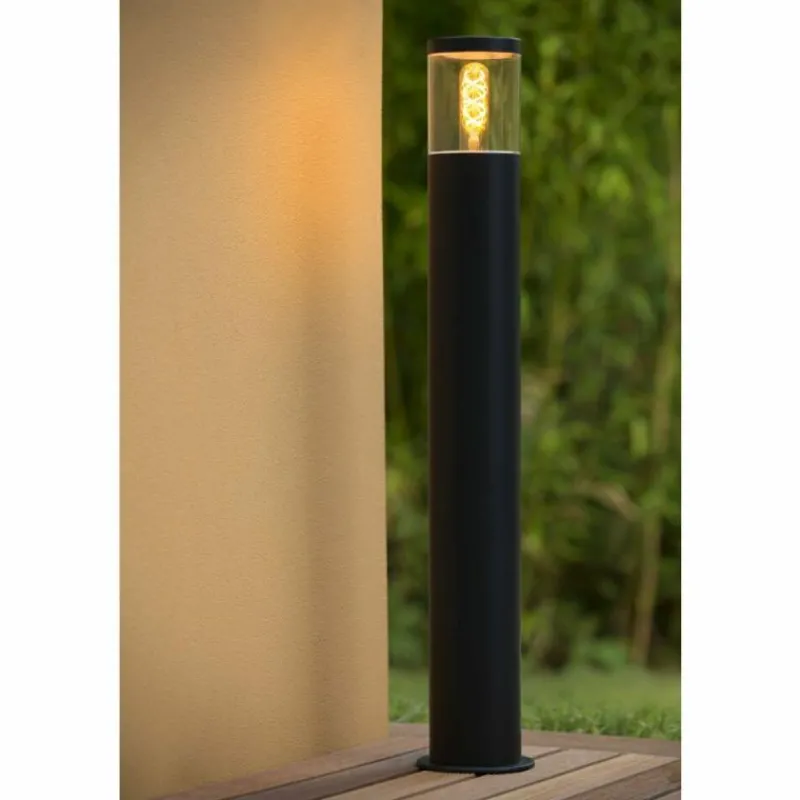 Luminaires Lucide Borne lumineuse Lucide FEDOR Noir, 1 lumière