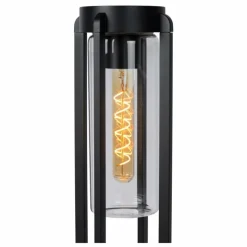 Luminaires Lucide Borne lumineuse Lucide GARLAND Noir, 1 lumière