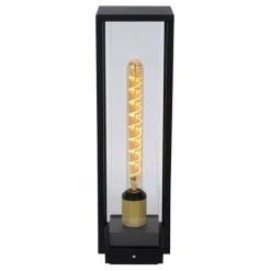 Luminaires Lucide Borne lumineuse Lucide LAURENS Noir, 1 lumière