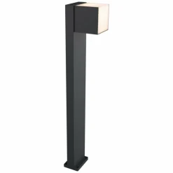 Luminaires Lutec Borne lumineuse Lutec Cuba LED Anthracite, 1 lumière