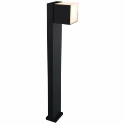 Luminaires Lutec Borne lumineuse Lutec CUBA LED Noir, 1 lumière