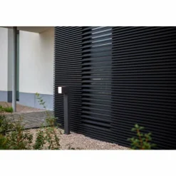 Luminaires Lutec Borne lumineuse Lutec CUBA LED Noir, 1 lumière