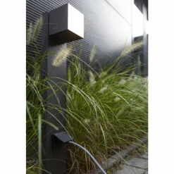 Luminaires Lutec Borne lumineuse Lutec CUBA LED Anthracite, 1 lumière