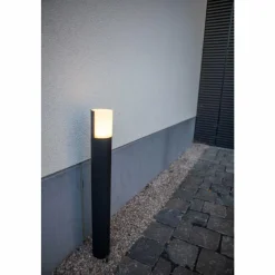 Luminaires Lutec Borne lumineuse Lutec CYRA LED Noir, 1 lumière
