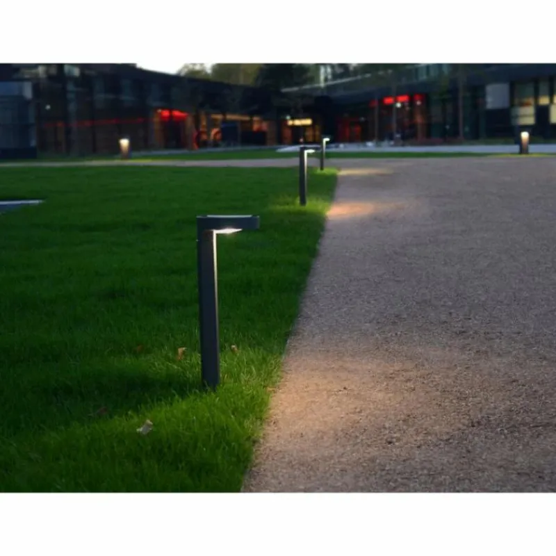 Luminaires Lutec Borne lumineuse Lutec DISO LED Anthracite, 1 lumière