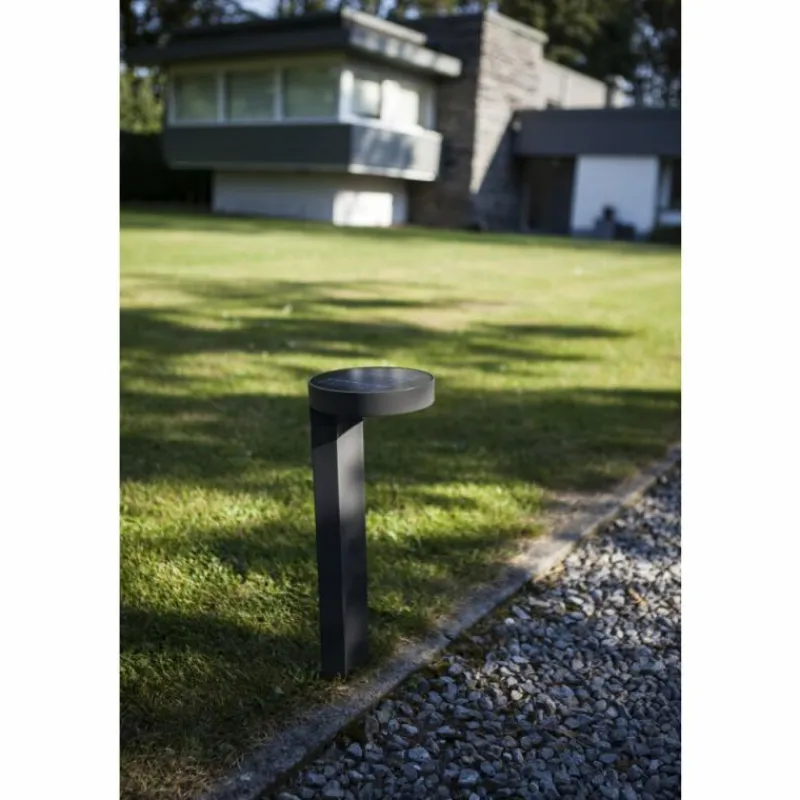 Luminaires Lutec Borne lumineuse Lutec DISO LED Anthracite, 1 lumière