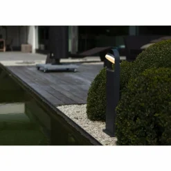 Luminaires Lutec Borne lumineuse Lutec Fele LED Anthracite, 1 lumière