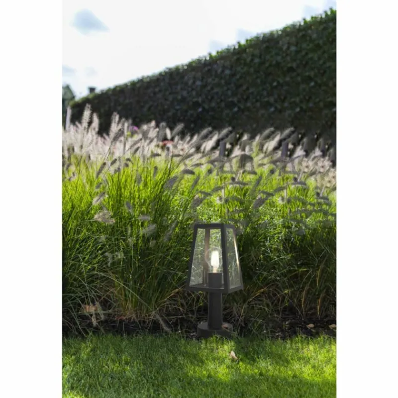 Luce Design Borne lumineuse Lutec FIA Noir, 1 lumière