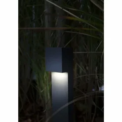 Luminaires Lutec Borne lumineuse Lutec Gemini XF LED Noir, 1 lumière