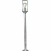 Luminaires Lutec Borne lumineuse Lutec KARO Zingué, 1 lumière