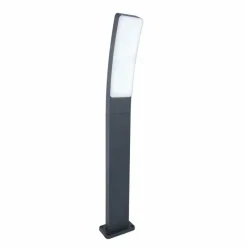 Luminaires Lutec Borne lumineuse Lutec Kira LED Anthracite, 1 lumière