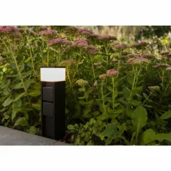 Luminaires Lutec Borne lumineuse Lutec MAINS LED Noir, 1 lumière