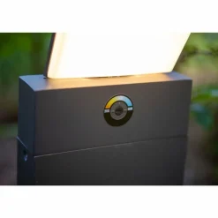 Luminaires Lutec Borne lumineuse Lutec Pano LED Anthracite, 1 lumière