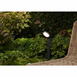 Luminaires Lutec Borne lumineuse Lutec POLO LED Anthracite, 1 lumière