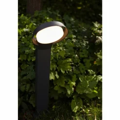 Luminaires Lutec Borne lumineuse Lutec POLO LED Anthracite, 1 lumière