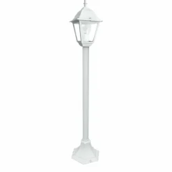 Luminaires Lutec Borne lumineuse Lutec Roma Blanc, 1 lumière