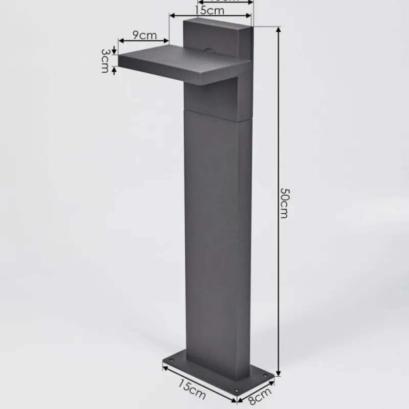 hofstein Borne lumineuse Lyckan LED Anthracite, 1 lumière