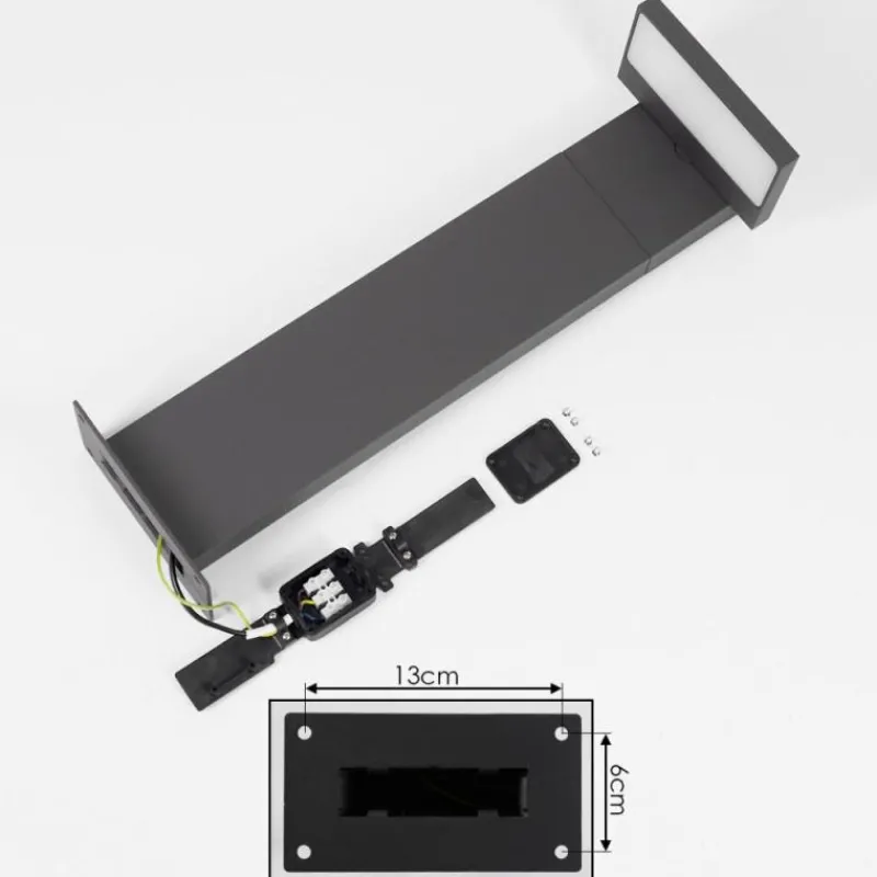 hofstein Borne lumineuse Lyckan LED Anthracite, 1 lumière