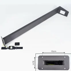 hofstein Borne lumineuse Matlava LED Anthracite, 1 lumière