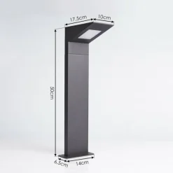 hofstein Borne lumineuse Matlava LED Anthracite, 1 lumière