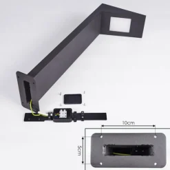 hofstein Borne lumineuse Matlava LED Anthracite, 1 lumière