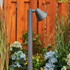 hofstein Borne lumineuse Milond Anthracite, 1 lumière