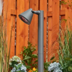 hofstein Borne lumineuse Milond Anthracite, 1 lumière