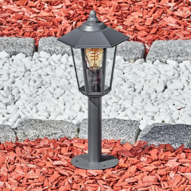 Luminaires Rustiques-hofstein Borne lumineuse Moskau Anthracite, 1 lumière