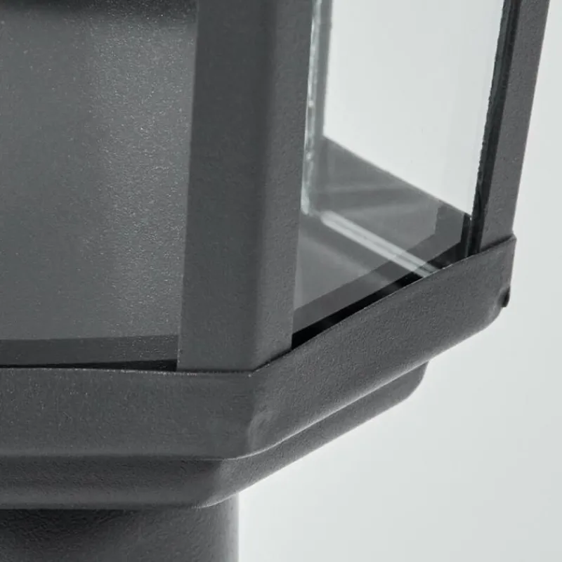 Luminaires Rustiques-hofstein Borne lumineuse Moskau Anthracite, 1 lumière