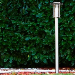 hofstein Borne lumineuse Mulo Acier inoxydable, 1 lumière