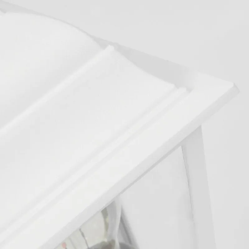 Luminaires Rustiques-hofstein Borne lumineuse Naofe Blanc, 1 lumière