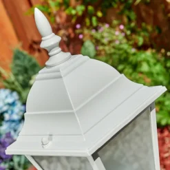 Luminaires Rustiques-hofstein Borne lumineuse Naofe Blanc, 1 lumière