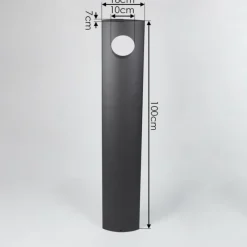 hofstein Borne lumineuse Narunteno LED Anthracite, 1 lumière