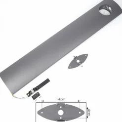 hofstein Borne lumineuse Narunteno LED Anthracite, 1 lumière