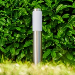 hofstein Borne lumineuse Norburg Acier inoxydable, 1 lumière