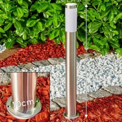 hofstein Borne lumineuse Norburg Acier inoxydable, 1 lumière