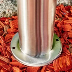 hofstein Borne lumineuse Norburg Acier inoxydable, 1 lumière