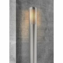 Luminaires Nordlux Borne lumineuse Nordlux MATR Aluminium, 1 lumière
