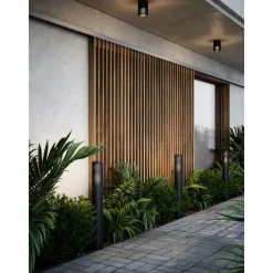 Luminaires Nordlux Borne lumineuse Nordlux MATR Noir, 1 lumière