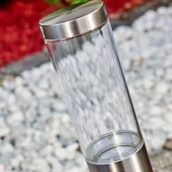 hofstein Borne lumineuse Noreaz LED Chrome, 1 lumière