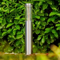 hofstein Borne lumineuse Noreaz LED Chrome, 1 lumière