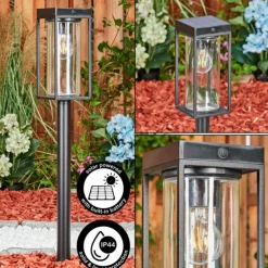 hofstein Borne lumineuse Palanga LED Noir, 1 lumière