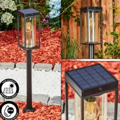 hofstein Borne lumineuse Palanga LED Noir, 1 lumière