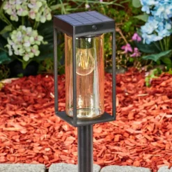 hofstein Borne lumineuse Palanga LED Noir, 1 lumière