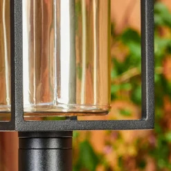 hofstein Borne lumineuse Palanga LED Noir, 1 lumière