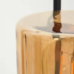 Lampes Vintages & Rétros-hofstein Borne lumineuse Palanga Noir, 1 lumière