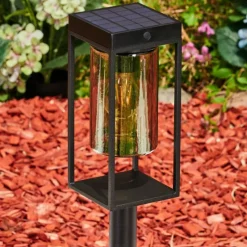 hofstein Borne lumineuse Palanga Noir, 1 lumière