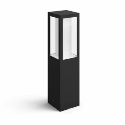 Luminaires Philips Borne lumineuse Philips Hue Ambiance White & Color Impress LED Noir, 1 lumière, Changeur de couleurs