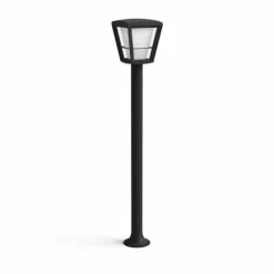 Luminaires Philips Borne lumineuse Philips Hue Ambiance White & Color Econic LED Noir, 1 lumière, Changeur de couleurs