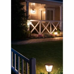Luminaires Philips Borne lumineuse Philips Hue Ambiance White & Color Econic LED Noir, 1 lumière, Changeur de couleurs